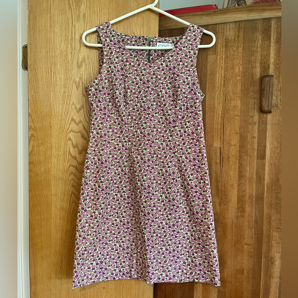 vintage 90s/00s floral midi dress